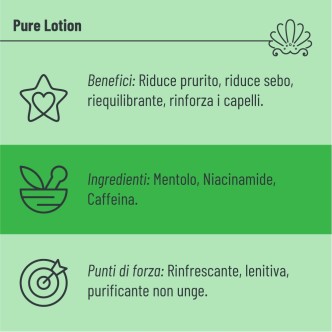 Lozione per Cuoio Capelluto Grasso | Pure Lotion