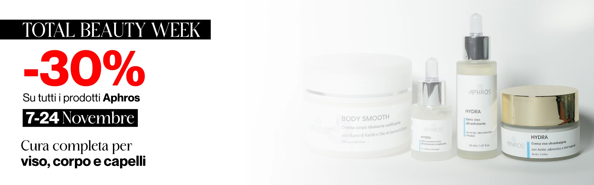 Black Friday Aphros - 30%